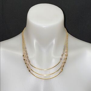 NWT BCBGeneration  gold necklace